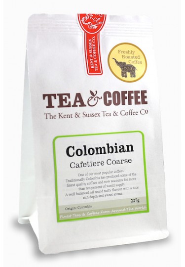 Kent and Sussex Columbian Roast Coffee 227g