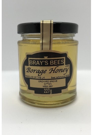 Bray's Bees Borage Honey 227g Jar