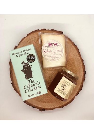 Kent Kellys Goat Cheese, Crackers and Chilli Jam Set