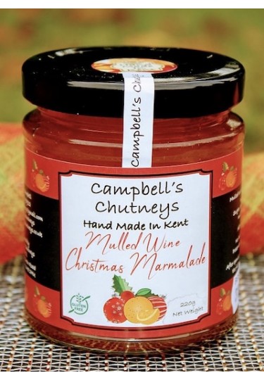 Campbell's Chutneys Mulled Wine Christmas Marmalade 220g